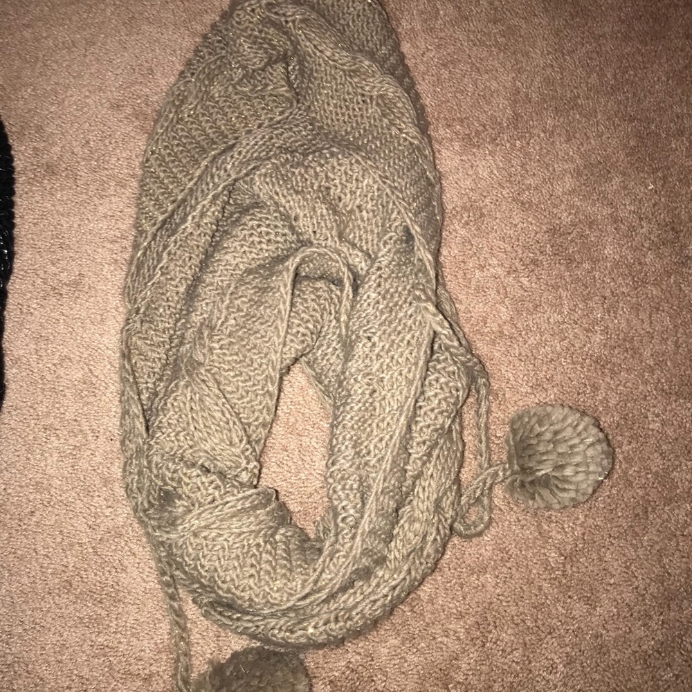 Hooded infinity scarves